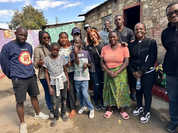 Faithful Hearts Foundation volunteers and community members during an additional 2025 activity
