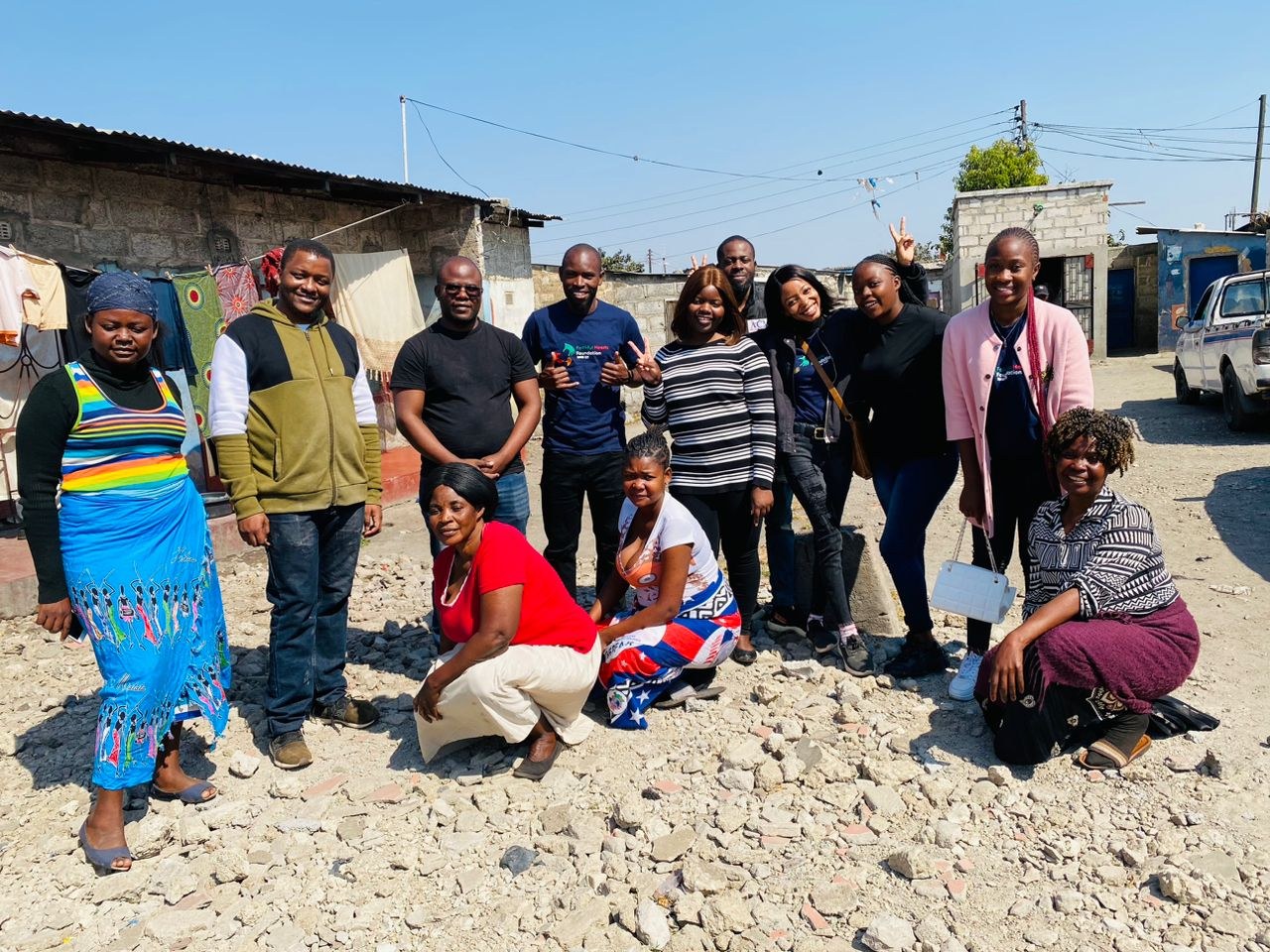 Faithful Hearts Foundation volunteers and community members